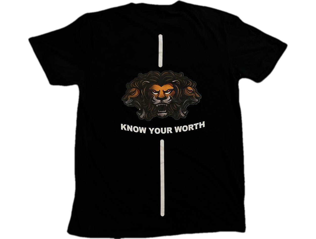 Triple Lion tee cutout