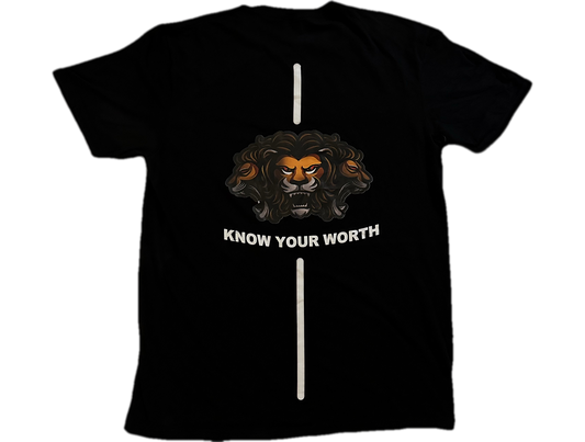 Triple Lion tee cutout